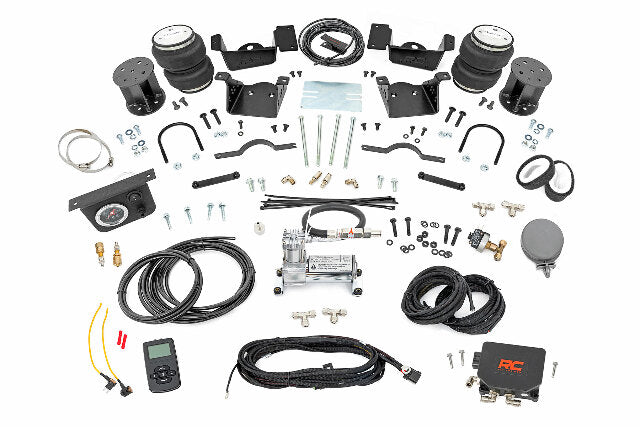 Rough Country Air Spring Kit w/Compressor for 3-5" Lift GM 2500HD/3500HD 20-25 100345WC