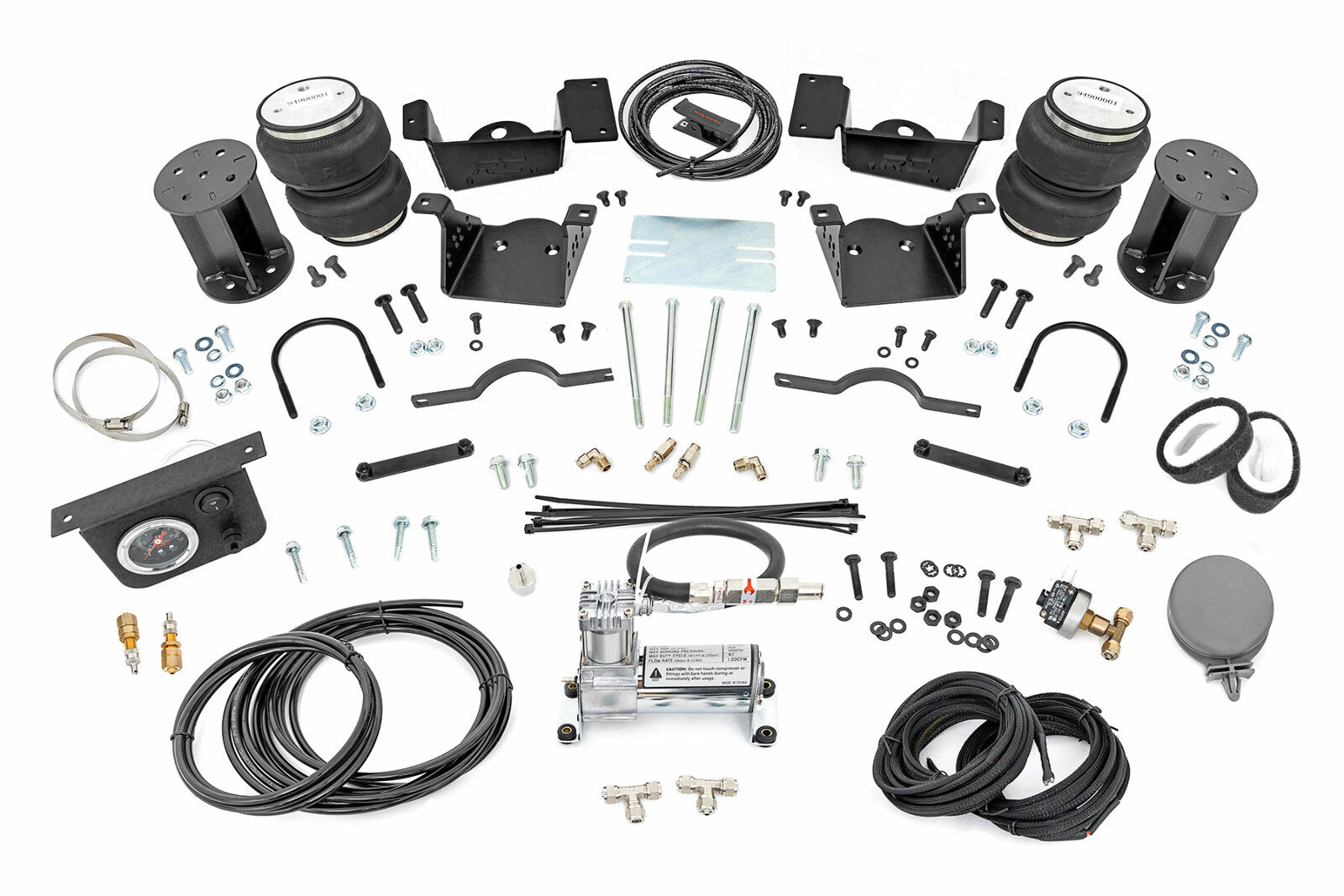 Rough Country Air Spring Kit w/Comp 7" Lift Kit Chevy/GMC 2500HD/3500HD 20-23 -3