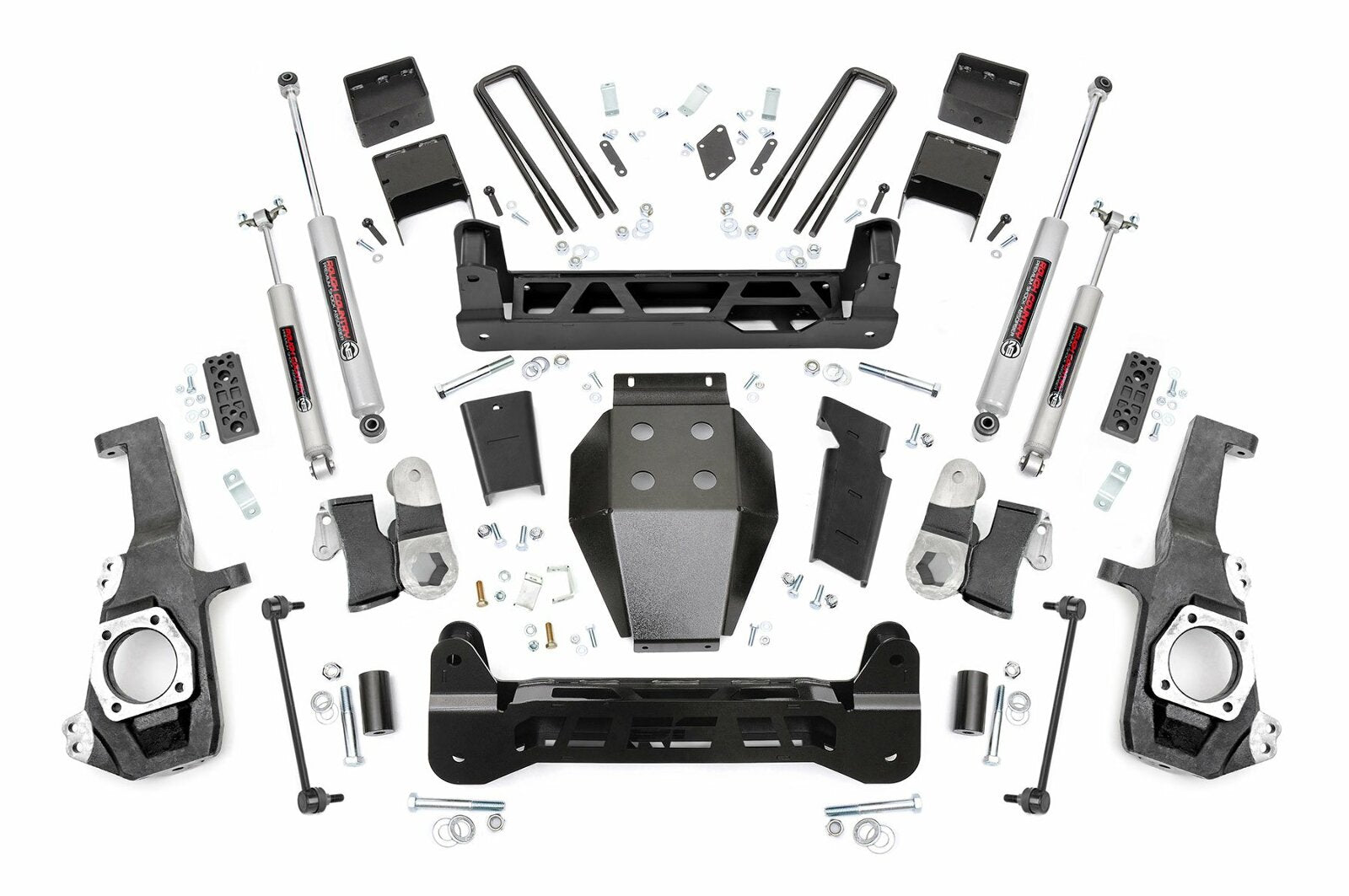 Rough Country 5in GM NTD Suspension Lift Kit 2020 2500HD -1