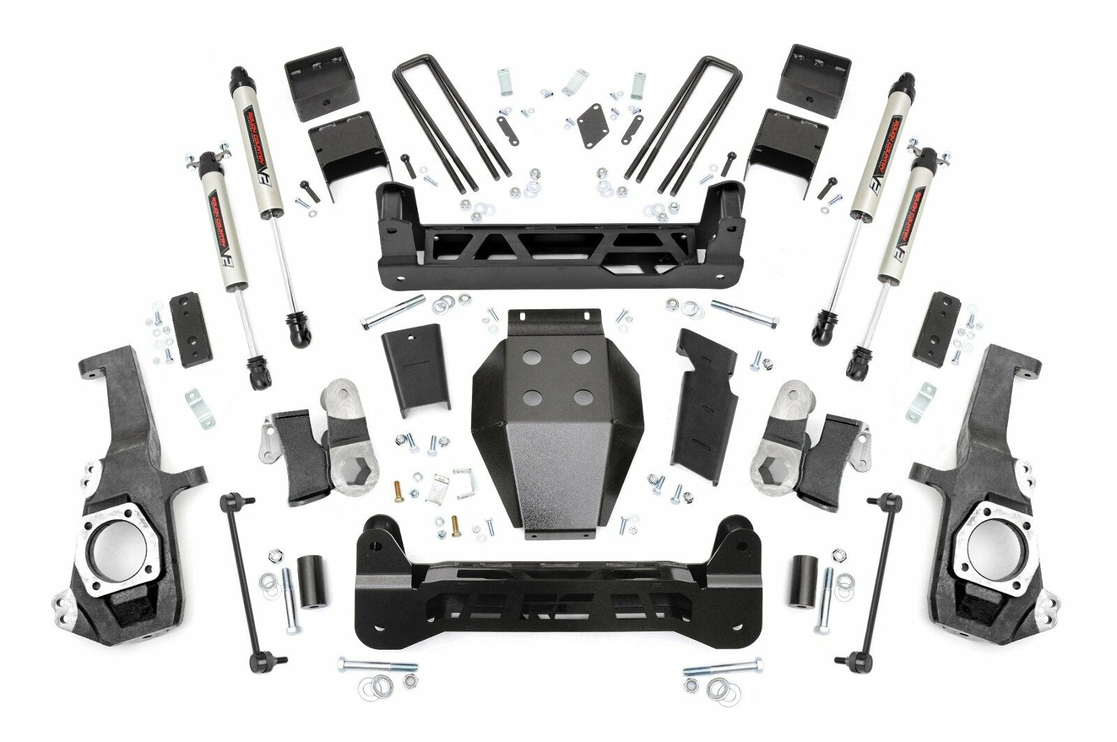 Rough Country 5"GM NTD Suspension Lift Kit V2 2020 2500HD -1