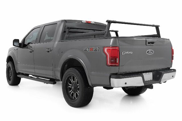 Bed Rack Half Rack Aluminum Ford F150 2015-2024 -2