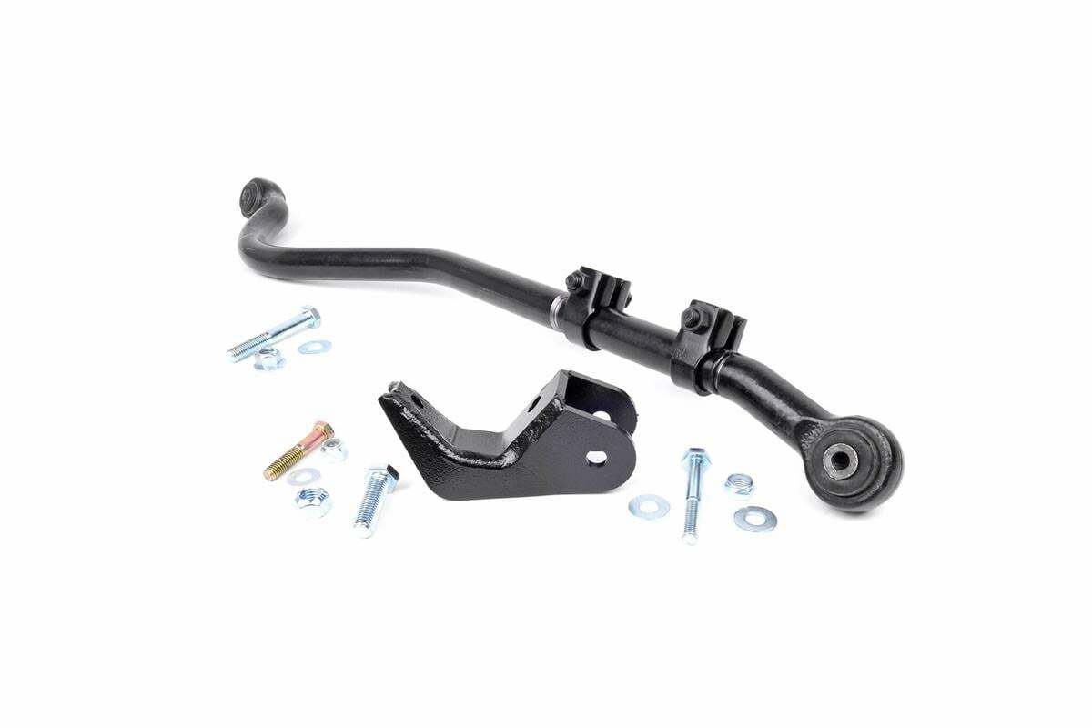 Rough Country 0-3.5" FORGED Front Adjutable Track Bar for Wrangler TJ 97-06