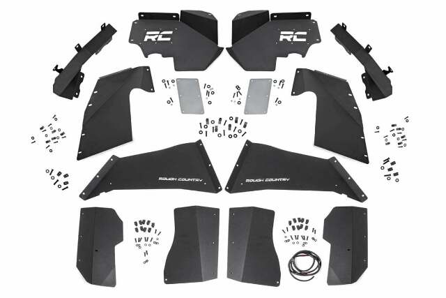 Front/Rear Inner Fenders Set Vertex Shocks 07-18 Wrangler JK -1