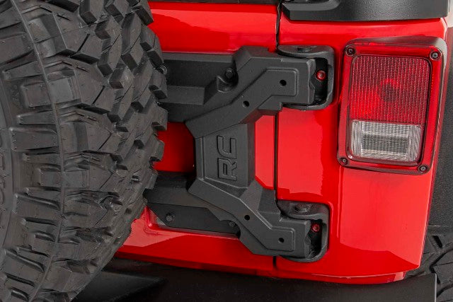HD Hinged Spare Tire Carrier Kit 07-18 Jeep JK Wrangler 10523
