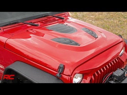 Vented Performance Hood 07-18 Wrangler JK