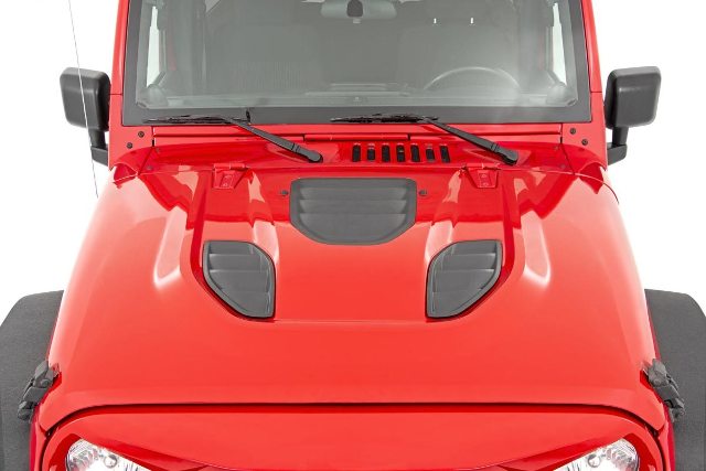 Vented Performance Hood 07-18 Wrangler JK