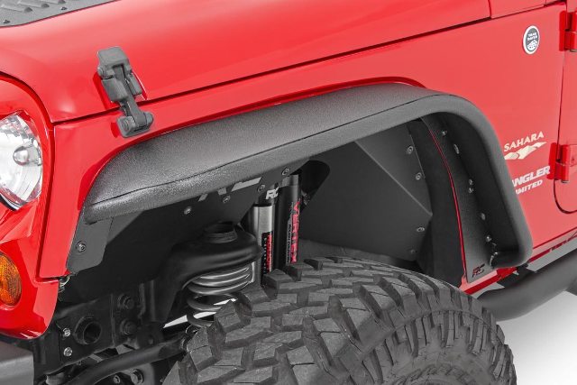 Jeep Tubular Front & Rear Fender Flares Set 07-18 Wrangler JK -6