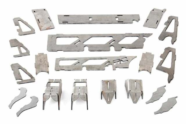 DANA 30 Front Axle Truss & Gusset Kit fits JK