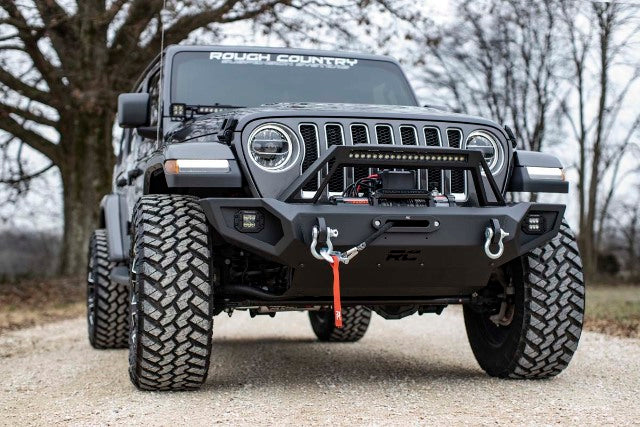 Jeep Full Width Front Trail Bumper JK/JL/JT Gladiator -5