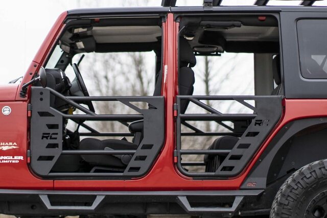 Tubular Doors Front Jeep Wrangler JK 2007-2018 -2
