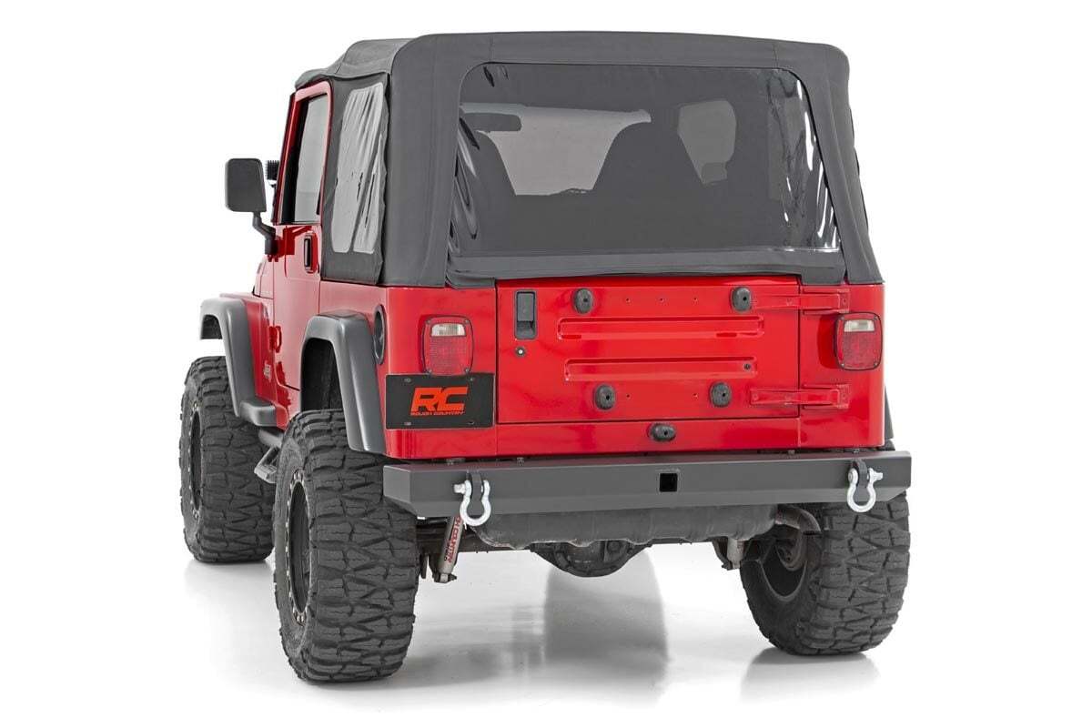 Jeep Classic Full Width Rear Bumper 87-06 Wrangler YJ/TJ