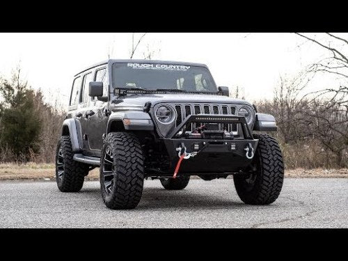 Jeep Stubby Front Trail Bumper JK, JL, Gladiator JT -4