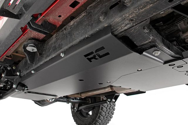 Engine T Case Gas Tank Skid Plate System fits 18-20 JL Unlimited 10608