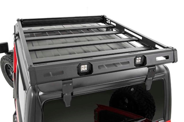 Jeep Roof Rack System w/Black-Series LED Lights 18-20 JL 10622