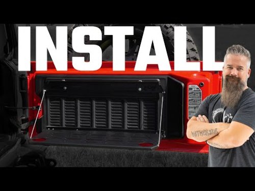 Folding Tailgate Table fits Jeep Wrangler JL / JLU 18-20 -10