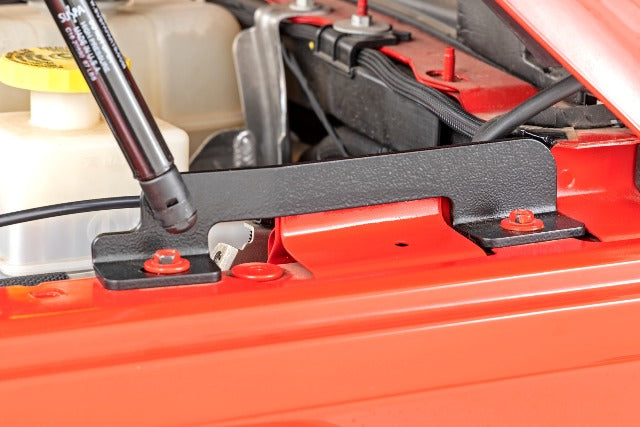 Rough Country Hydraulic Hood Assist for Jeep JL/JT 4WD (2018-2025) -5