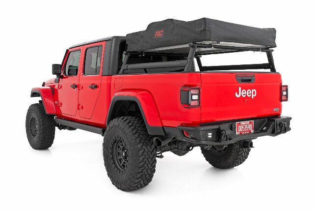 Bed Rack Half Rack Aluminum Jeep Gladiator JT 4WD 20-23 -2