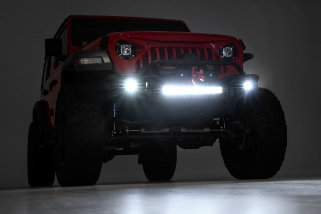 Winch Bumper Skid Plate Jeep Gladiator/Wrangler JK JL JT