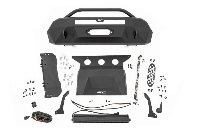 Front Bumper Hybrid 20" Blk LED Toyota Tacoma 4WD (2016-2022) 10718