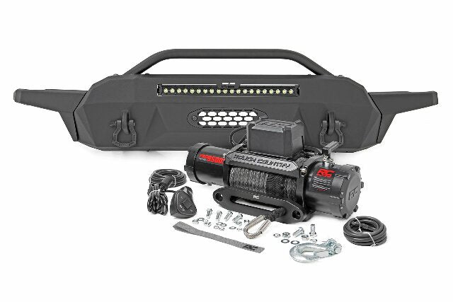 Front Bumper Hybrid 20" Blk LED Toyota Tacoma 4WD (2016-2022) -1