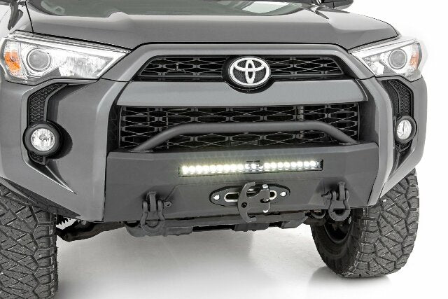 Front Bumper Hybrid 20" Blk LED Amber Toyota 4Runner 14-24 -2