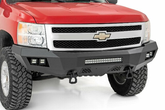 Chevy Heavy-Duty Front LED Bumper 07-13 1500 Silverado -1