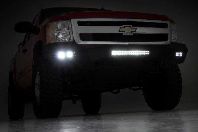 Chevy Heavy-Duty Front LED Bumper 07-13 1500 Silverado -9