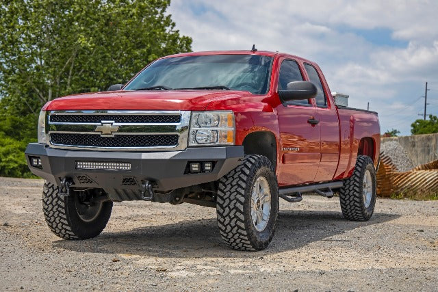 Chevy Heavy-Duty Front LED Bumper 07-13 1500 Silverado -10