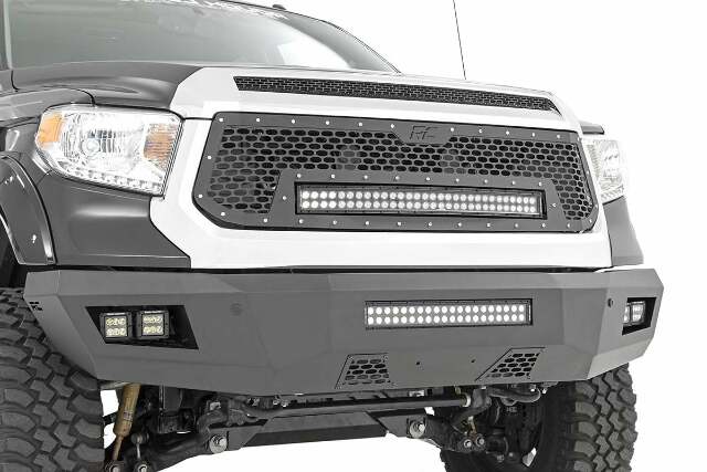 Toyota Heavy-Duty Front LED Bumper 14-20 Tundra -1