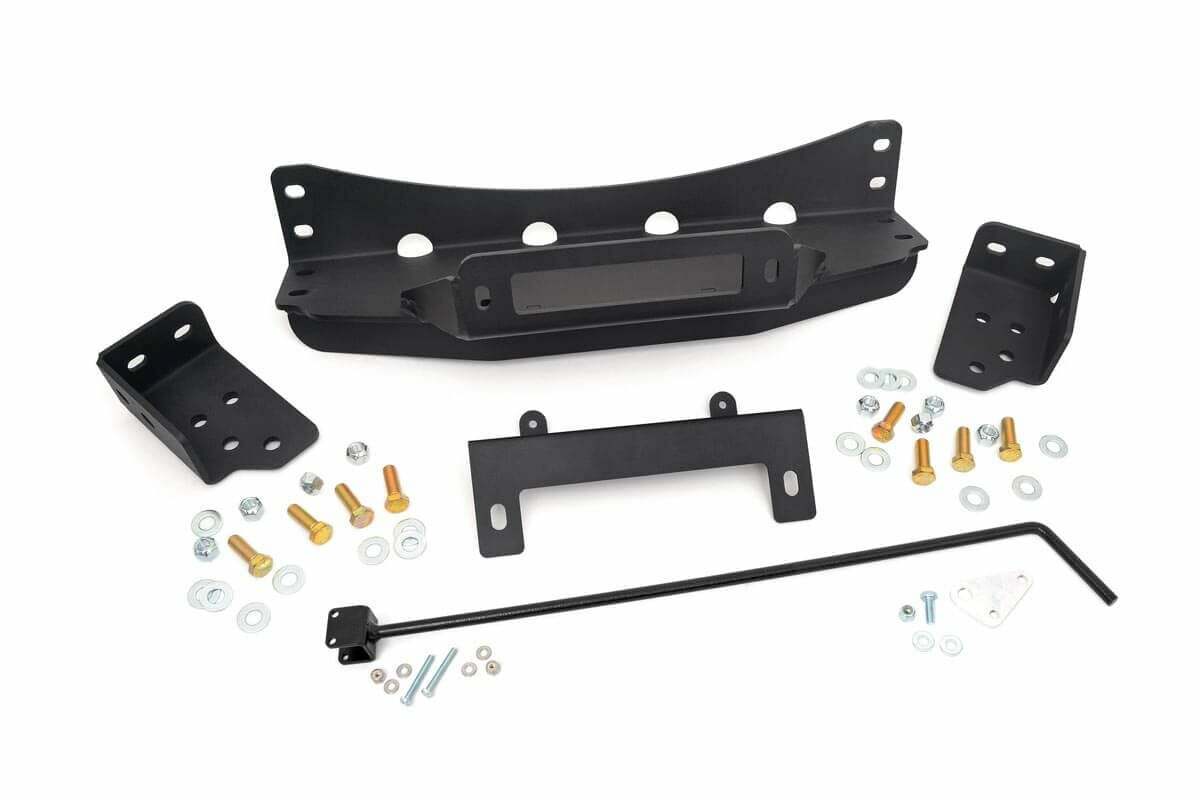 Rough Country GM Hidden Winch Mounting Plate 07-13 Silverado/Sierra 1500 PU 1080