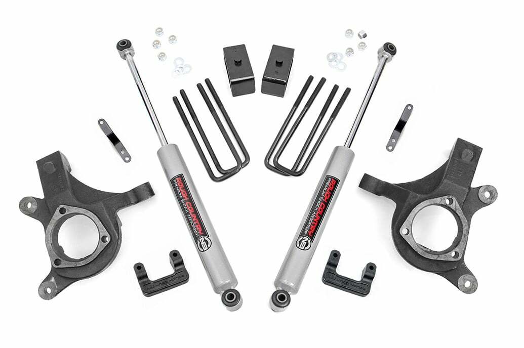 Rough Country 5in GM Suspension Lift Kit 07-13 1500 PU 2WD -1
