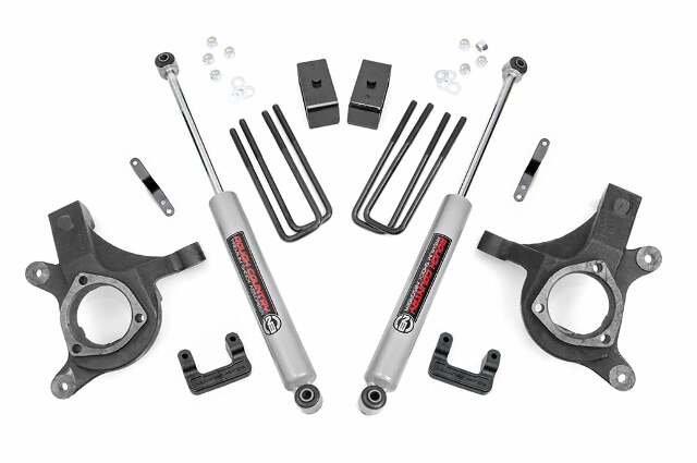 Rough Country 5in GM Suspension Lift Kit 07-13 1500 PU 2WD 10830