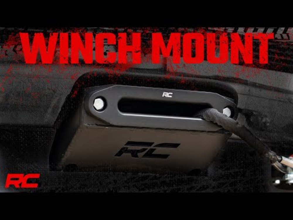 Rough Country GM Hidden Winch Mounting Plate 88-98 1500 PU / 95-99 Tahoe 11008