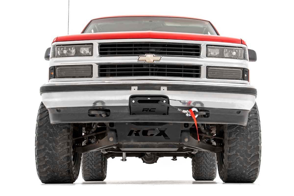 Rough Country GM Hidden Winch Mounting Plate 88-98 1500 PU / 95-99 Tahoe 11008