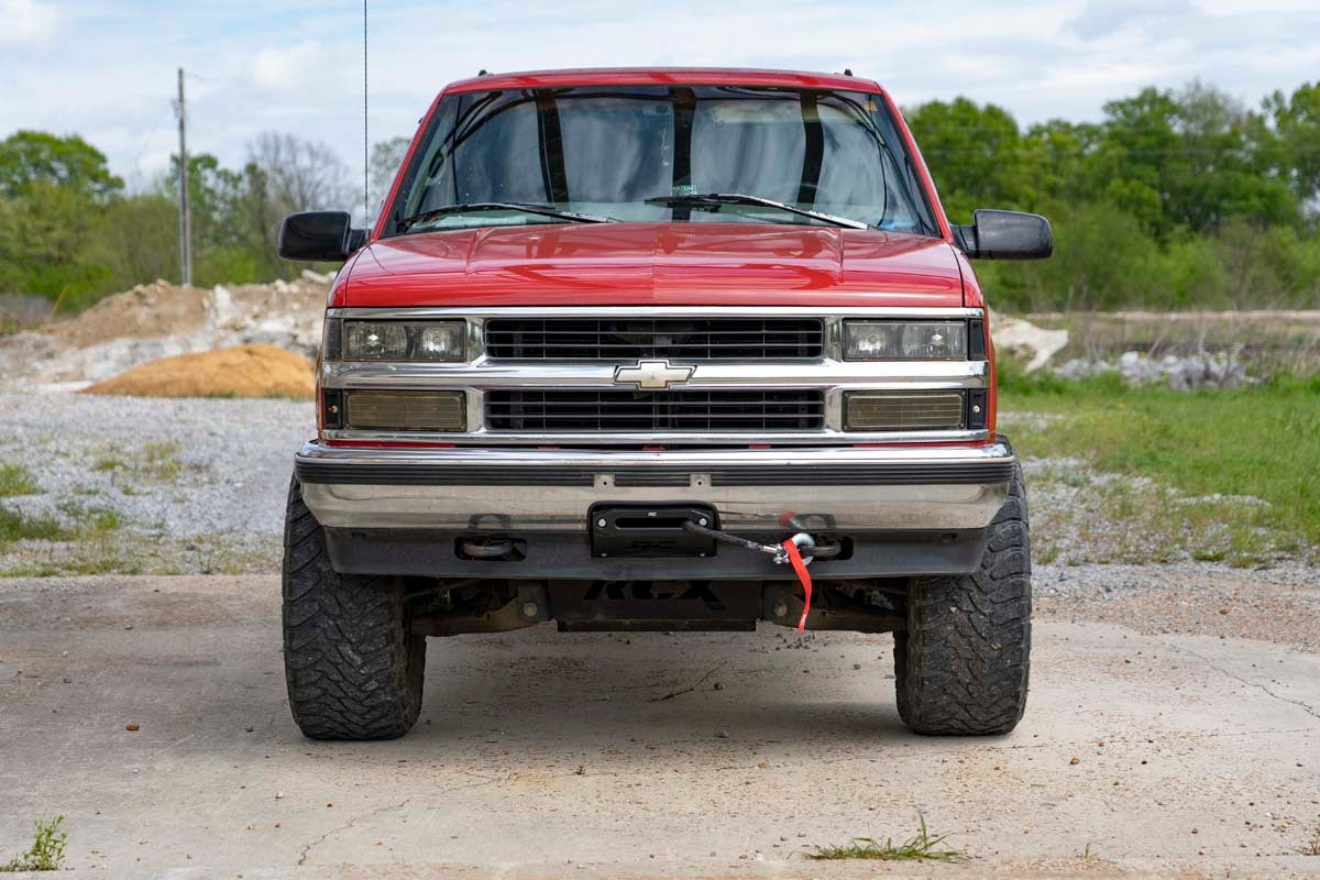 Rough Country GM Hidden Winch Mounting Plate 88-98 1500 PU / 95-99 Tahoe 11008