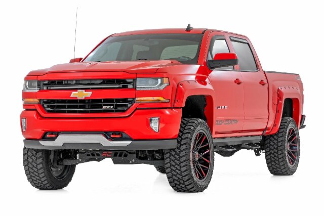 SRL2 Adj Aluminum Step Crew Cab Chevy/GMC 1500/2500HD/3500HD 07-18 -2