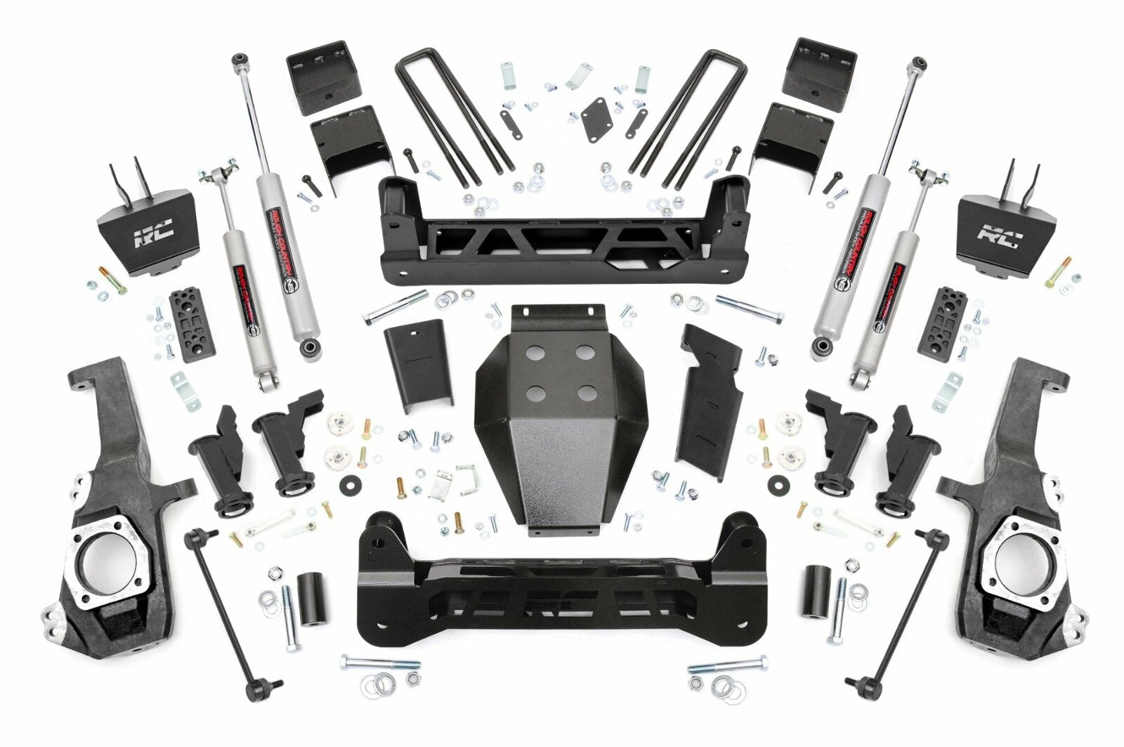 Rough Country 5" Lift Kit Torsion Drop Chevy/GMC 2500HD/3500HD 20-22 -1