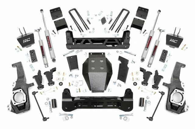 Rough Country 5" Lift Kit Torsion Drop Chevy/GMC 2500HD/3500HD 20-22