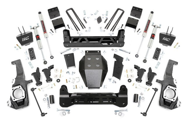 Rough Country 5" Lift Kit Torsion Drop M1 Chevy/GMC 2500HD 20-25 11040
