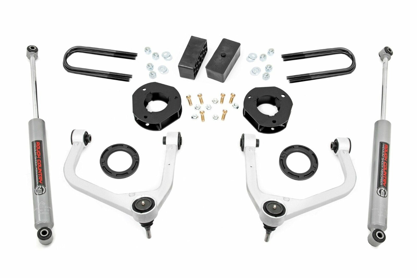Rough Country 3.5 Inch Lift Kit | GMC Sierra 1500 2WD/4WD (2025) -1
