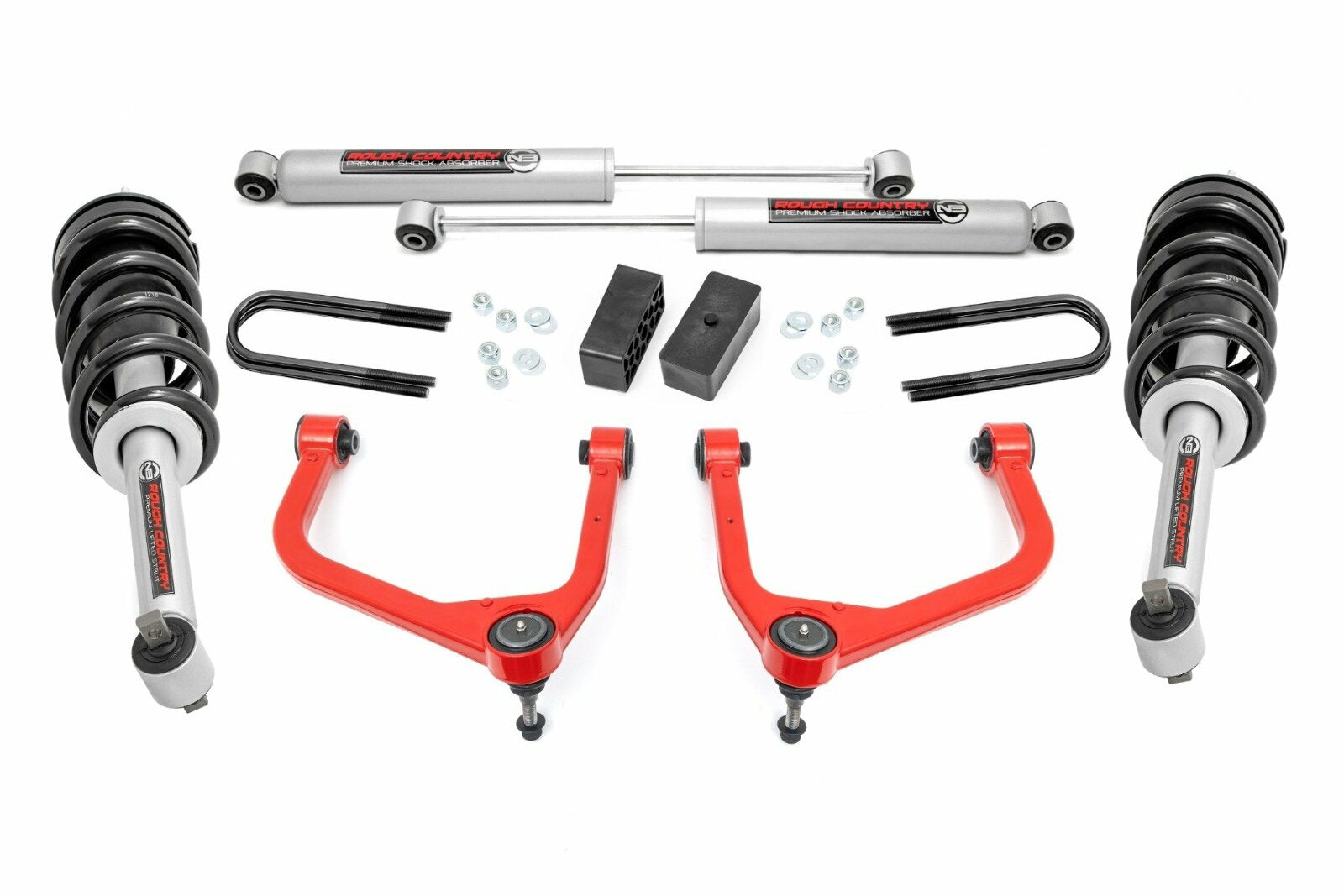 Rough Country 3.5 Inch Lift Kit | N3 Struts | GMC Sierra 1500 2WD/4WD (2025) -1