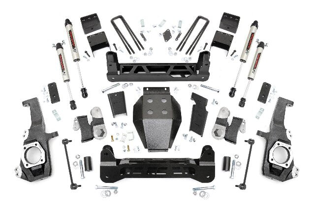 Rough Country 5" Lift Kit NTD V2 w/ Overloads Chevy/GMC 2500/3500HD 20-25 110870