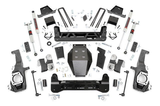 Rough Country 7" Lift Kit NTD M1 w/ Overloads Chevy/GMC 2500/3500HD 20-26 111140