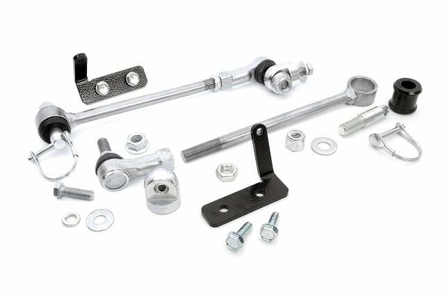 Rough Country 3.5"-6" Ft Sway-Bar Quick Disconnects for Cherokee XJ/MJ/ZJ 84-01 1128