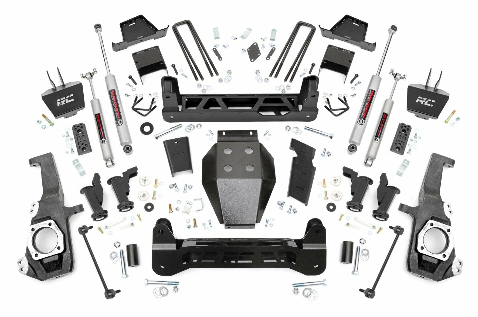 Rough Country 7" Lift Kit Torsion Drop Chevy/GMC 2500HD/3500HD 20-22 -1