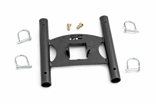 American Patriot Universal 2" Hitch Dual Flag Pole Holder -1