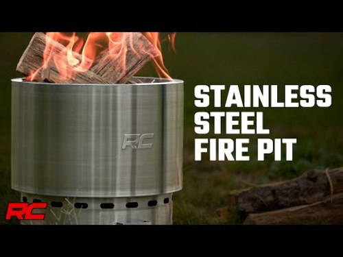 Stainless Steel Fire Pit Accessory Kit -