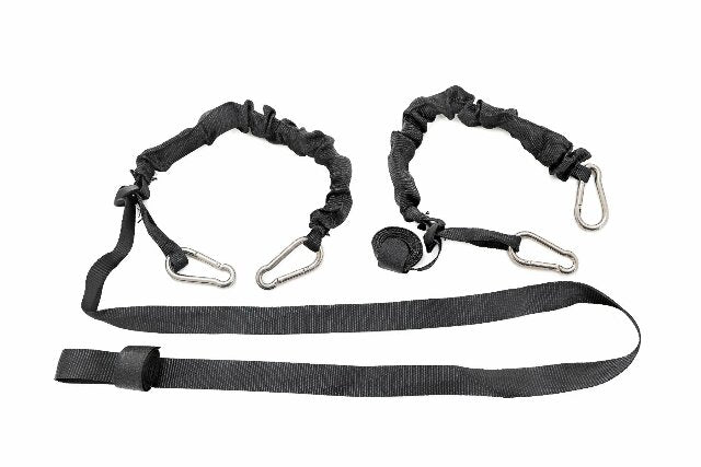 Rough Country Elastic Straps Carabiner Ends 1" X 6' -1