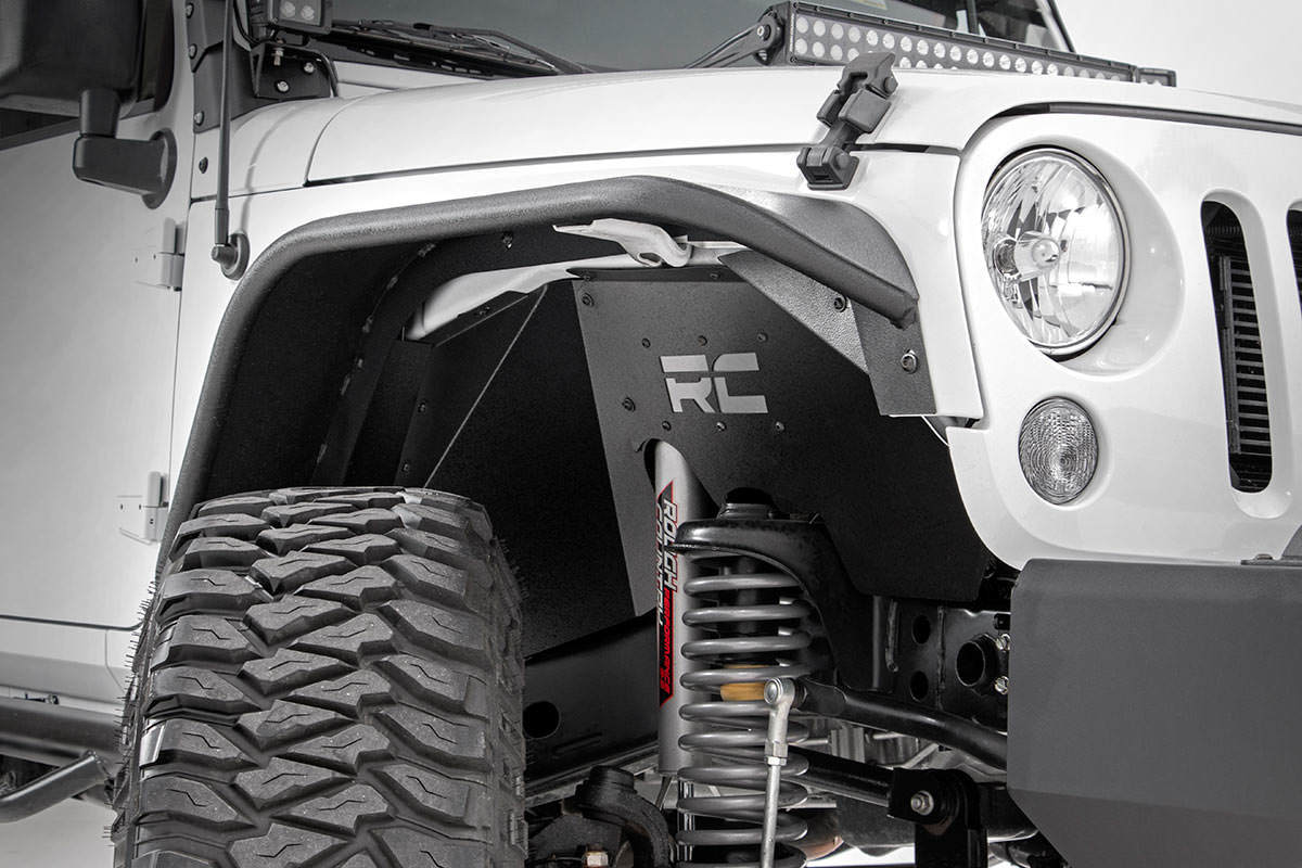 Rough Country Jeep Front Inner Fenders 07-18 Wrangler JK 1195