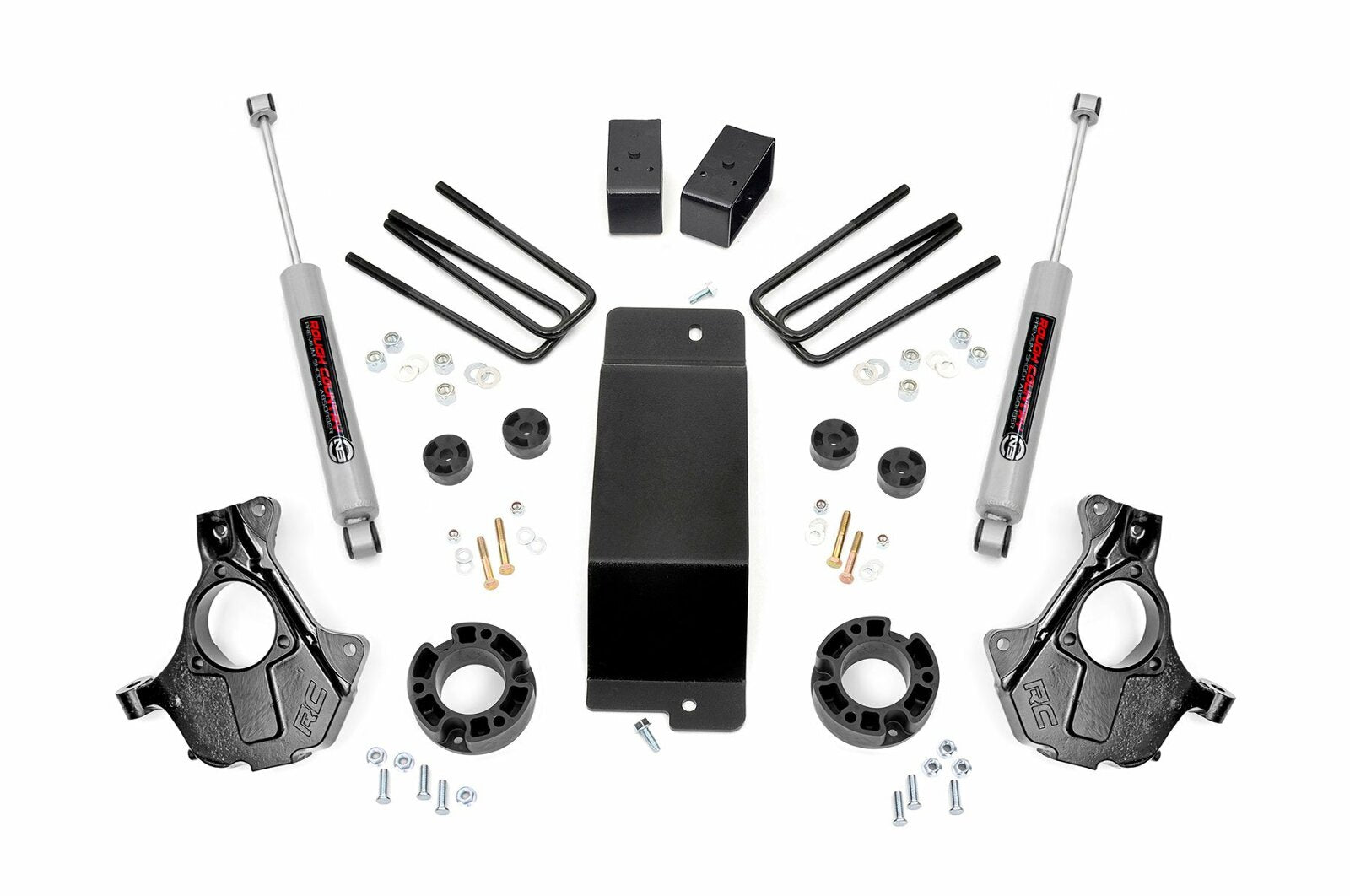 Rough Country Chevy GMC 1500 Pickup 3.5" Suspension Lift 14-18 4wd -1